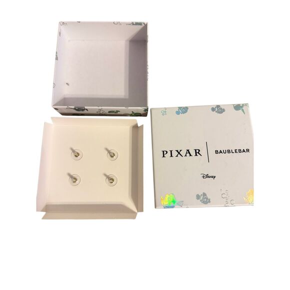 🟠Brand New Pixar x BaubleBar Finding Nemo Bruce Shark Earrings 2 Pairs - Picture 5 of 5